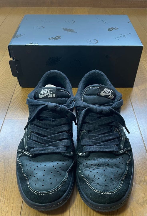 Nike Sneakers Air Jordan 1 Low Black Phantom