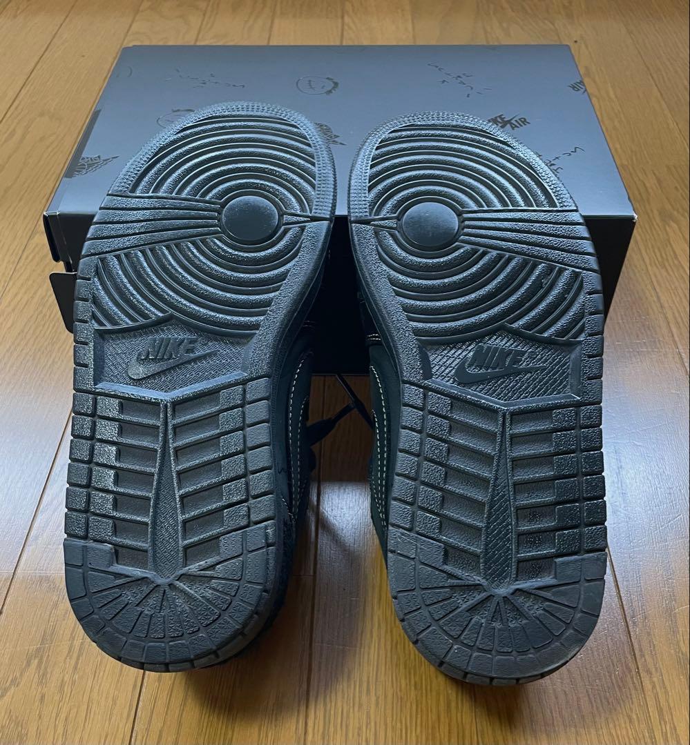 Nike Sneakers Air Jordan 1 Low Black Phantom