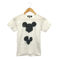 Long Sleeve Black Comme Des Garcons 2011Ss Disney Mickey T Xs