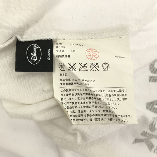 Long Sleeve Black Comme Des Garcons 2011Ss Disney Mickey T Xs
