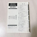 Denon Cd, Md Cassette Decks 2813 Adv-M71 Dvd