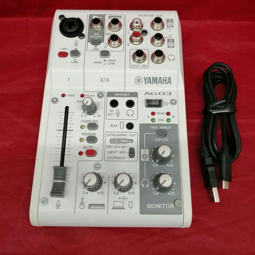 Yamaha Audio Interfaces Ag03 Mk2