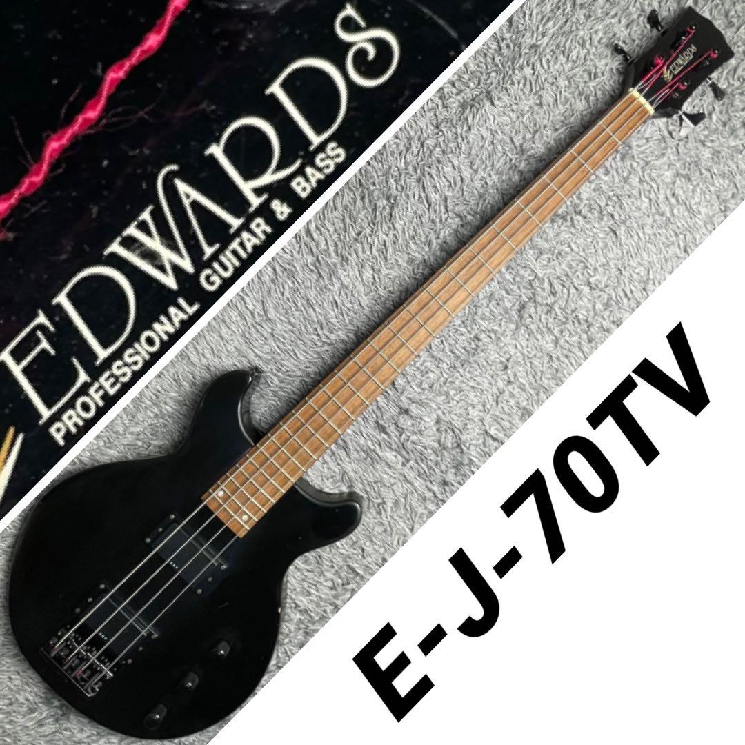 Edwards Electric Bass E-J-70Tv Blk