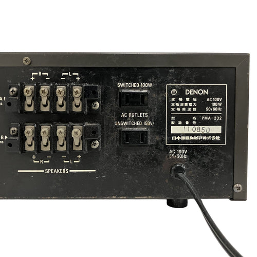 Premium Amplifier Denon Pma-232 B11033329