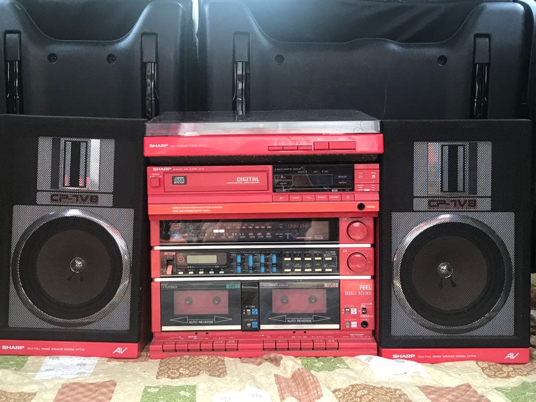 Radio And Boombox Sharp Cp-7V8