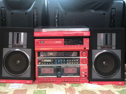 Radio And Boombox Sharp Cp-7V8