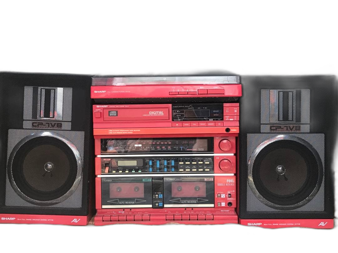 Radio And Boombox Sharp Cp-7V8