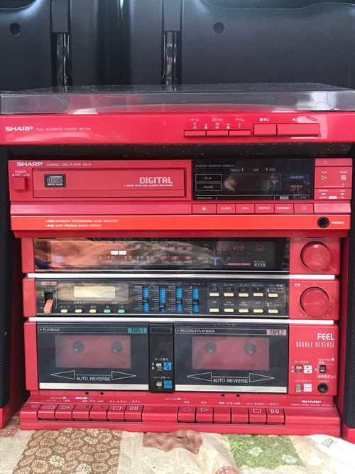 Radio And Boombox Sharp Cp-7V8