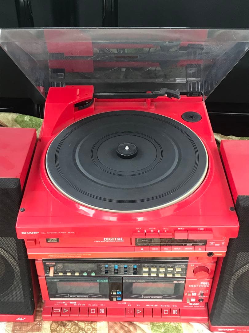 Radio And Boombox Sharp Cp-7V8