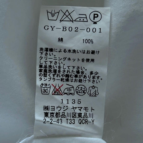 Ground Y Shirt Yohji Yamamoto L