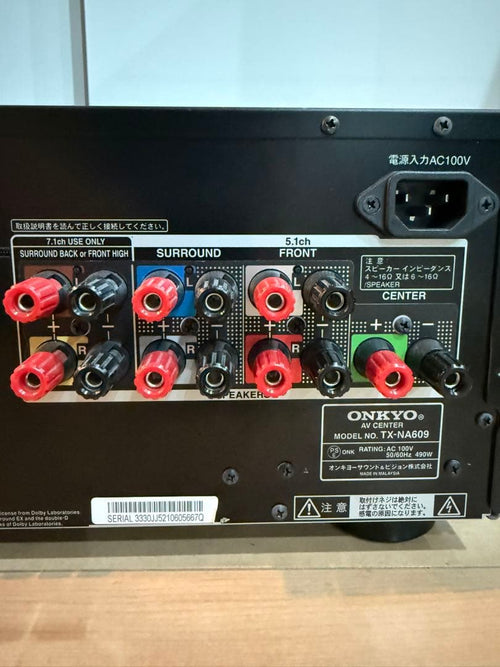 Onkyo Av Amplifiers Tx-Na609