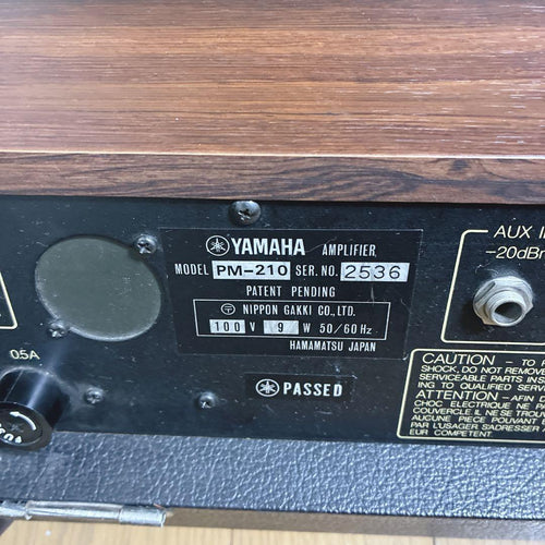 Yamaha Analog Mixers Pm-210