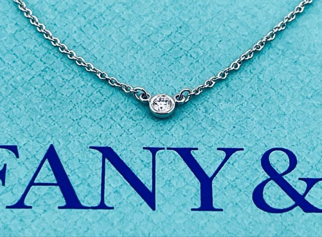 Tiffany Necklaces C542 Pt950