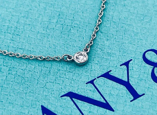 Tiffany Necklaces C542 Pt950