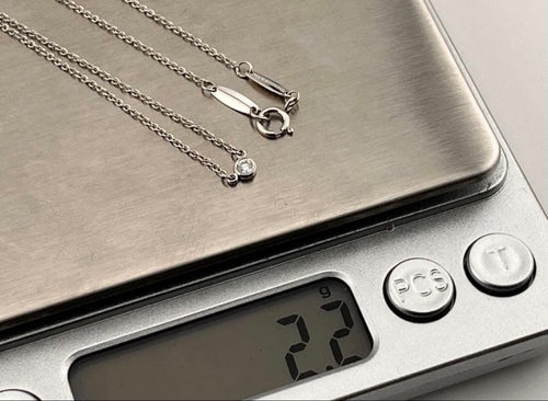 Tiffany Necklaces C542 Pt950