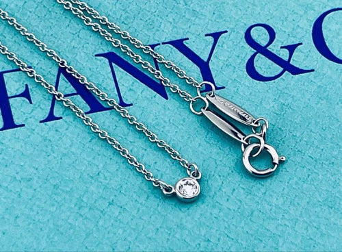 Tiffany Necklaces C542 Pt950