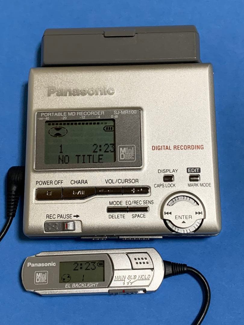Portable Md Players Panasonic Sj-Mr100