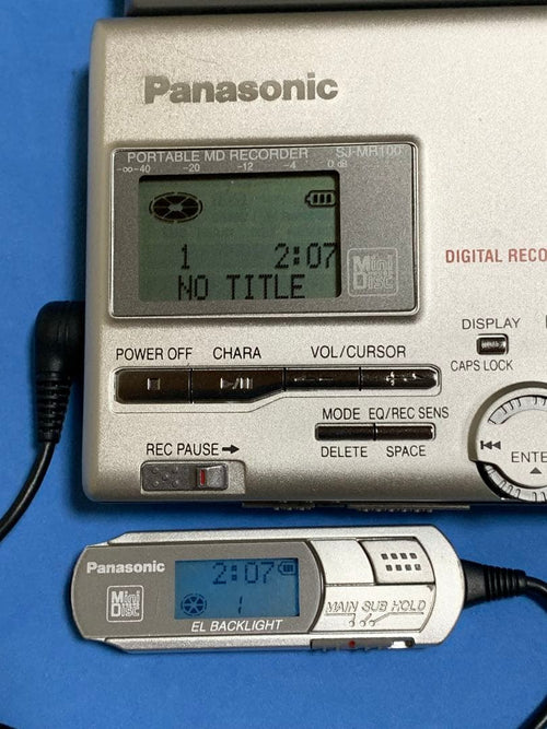 Portable Md Players Panasonic Sj-Mr100