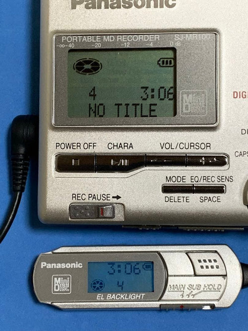 Portable Md Players Panasonic Sj-Mr100