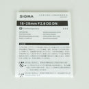 Sigma Lens (Zoom) 16-28Mm F2.8 Dg Dn Contemporary L Leica