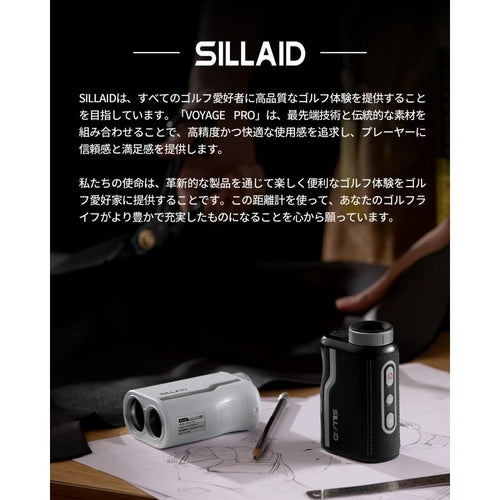 Medidor de alcance de golf Sillaid Voyage Pro 0,04 3 6,3