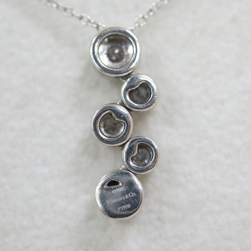 Tiffany Necklace Co. Pt950 4.9G