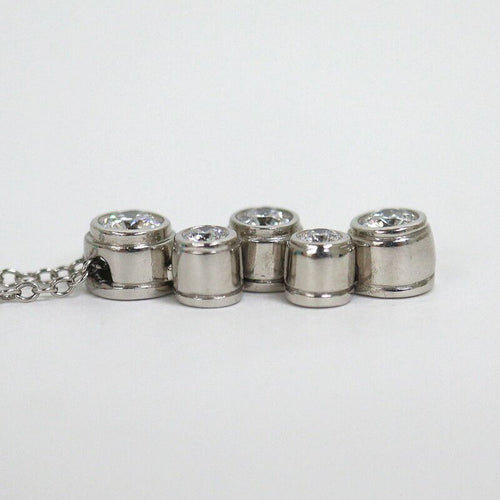 Tiffany Necklace Co. Pt950 4.9G