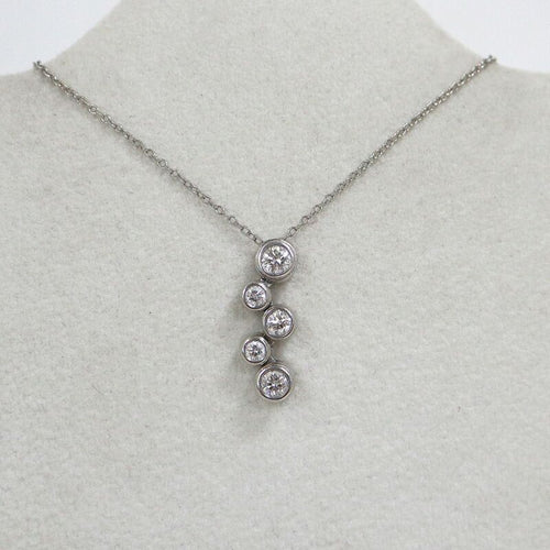 Tiffany Necklace Co. Pt950 4.9G