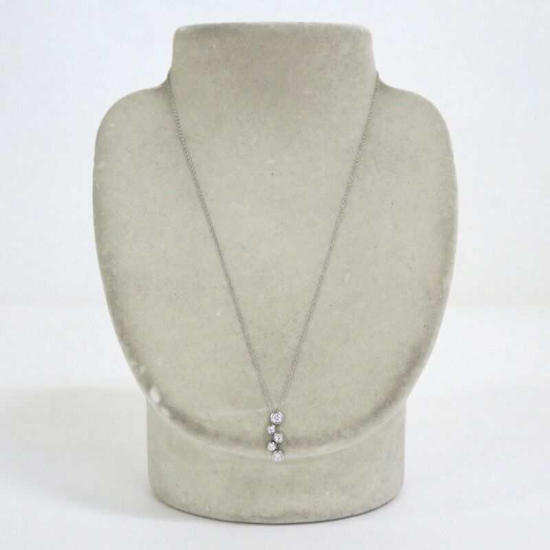 Tiffany Necklace Co. Pt950 4.9G