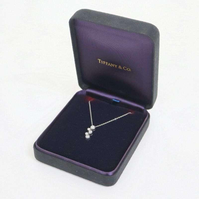 Tiffany Necklace Co. Pt950 4.9G