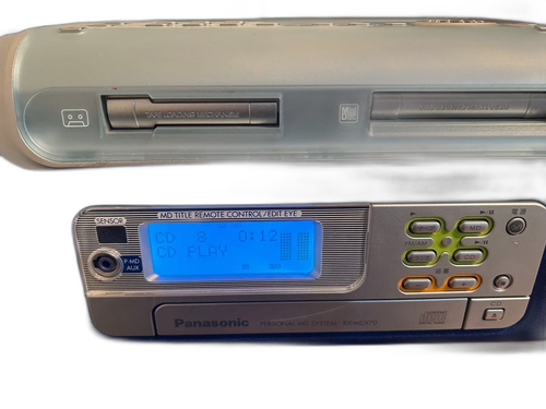Panasonic Cd Md Cassette Deck Rx-Mdx70
