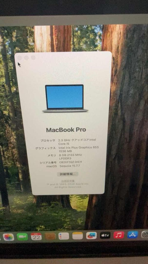 Apple Macbooks Macbook Pro 2018 I5/8Gb/512Gb Sequoia