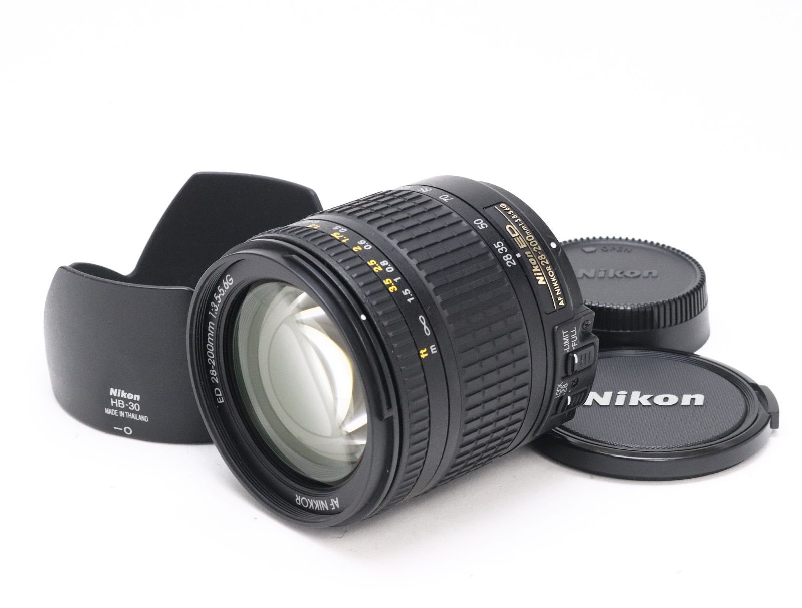 Nikon Lens (Zoom) Ab+ Af Nikkor Ed 28-200Mm F3.5-5.6G If 33-236