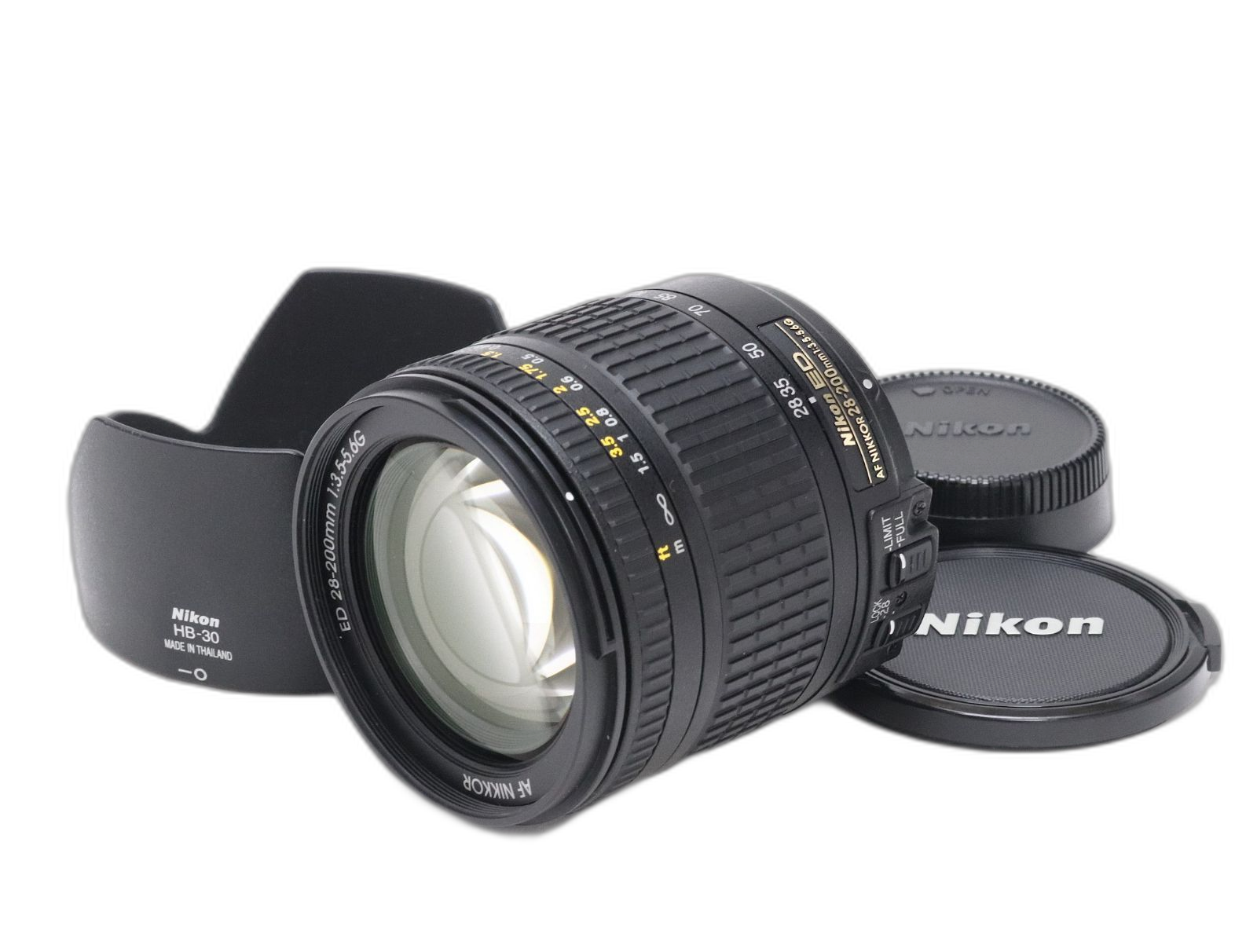 Nikon Lens (Zoom) Ab+ Af Nikkor Ed 28-200Mm F3.5-5.6G If 33-236