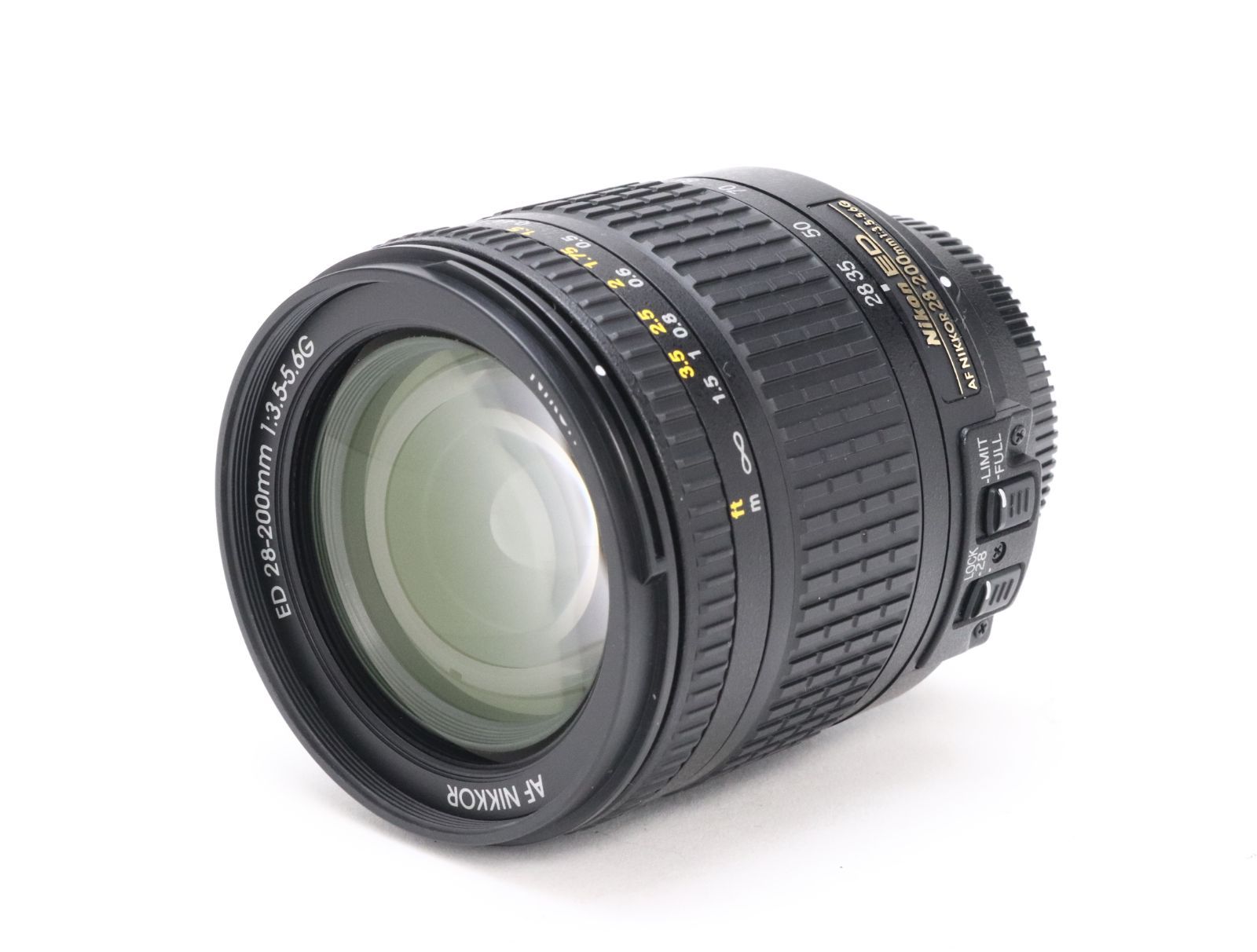 Nikon Lens (Zoom) Ab+ Af Nikkor Ed 28-200Mm F3.5-5.6G If 33-236
