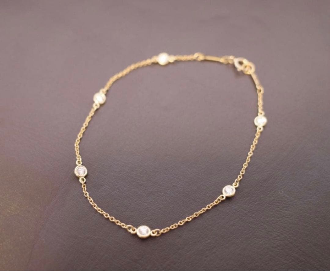 Tiffany Bracelet K18Yg 6P