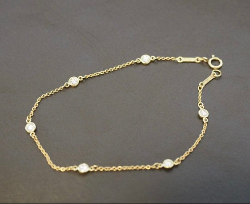 Tiffany Bracelet K18Yg 6P