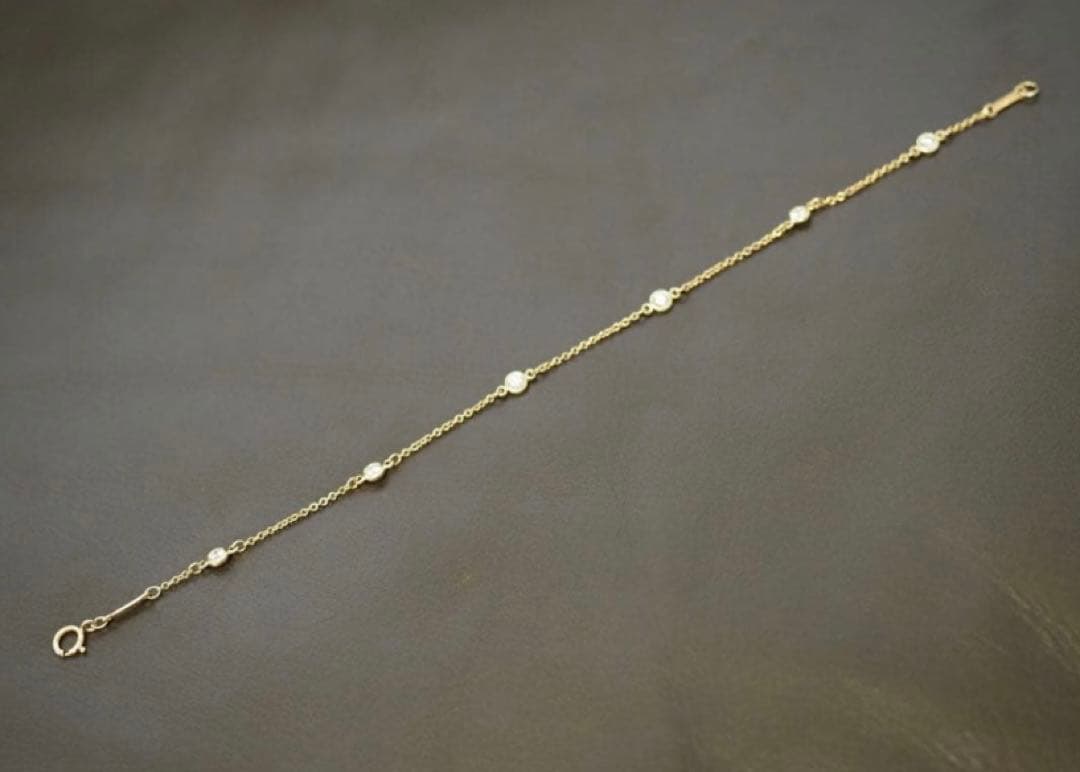 Tiffany Bracelet K18Yg 6P