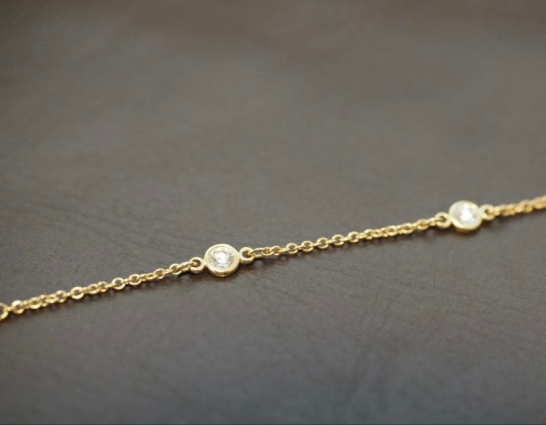 Tiffany Bracelet K18Yg 6P