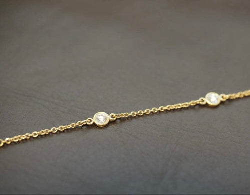 Tiffany Bracelet K18Yg 6P