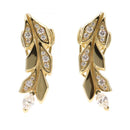 Tiffany Earrings (For One Ear) Co K18 Used A
