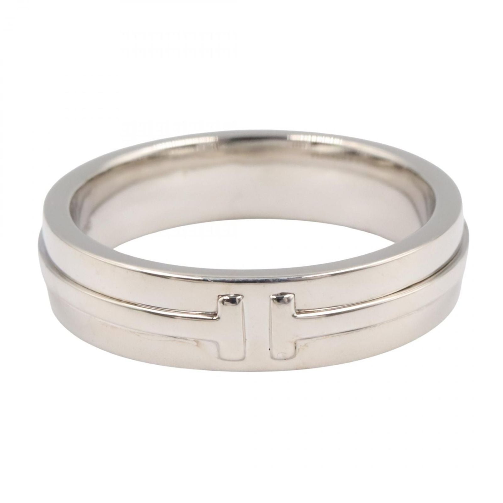 Tiffany Ring Co T #20.5 K18Wg Used A