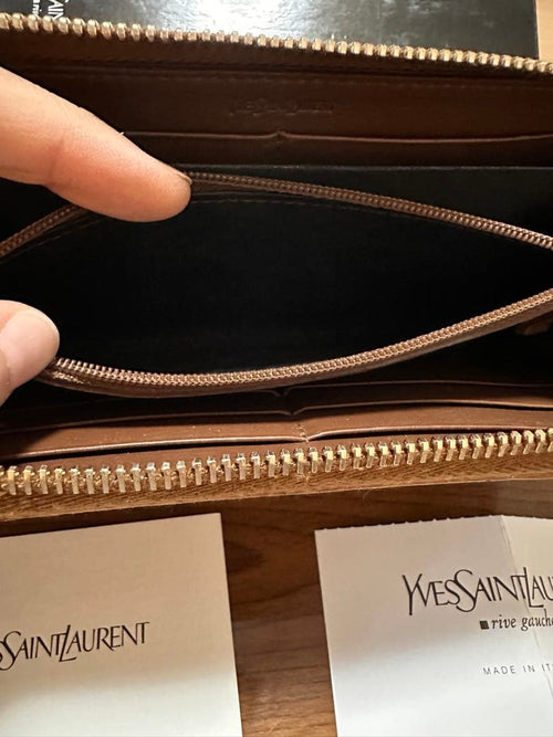 Yves Saint Laurent Rive Gauche Long Wallets
