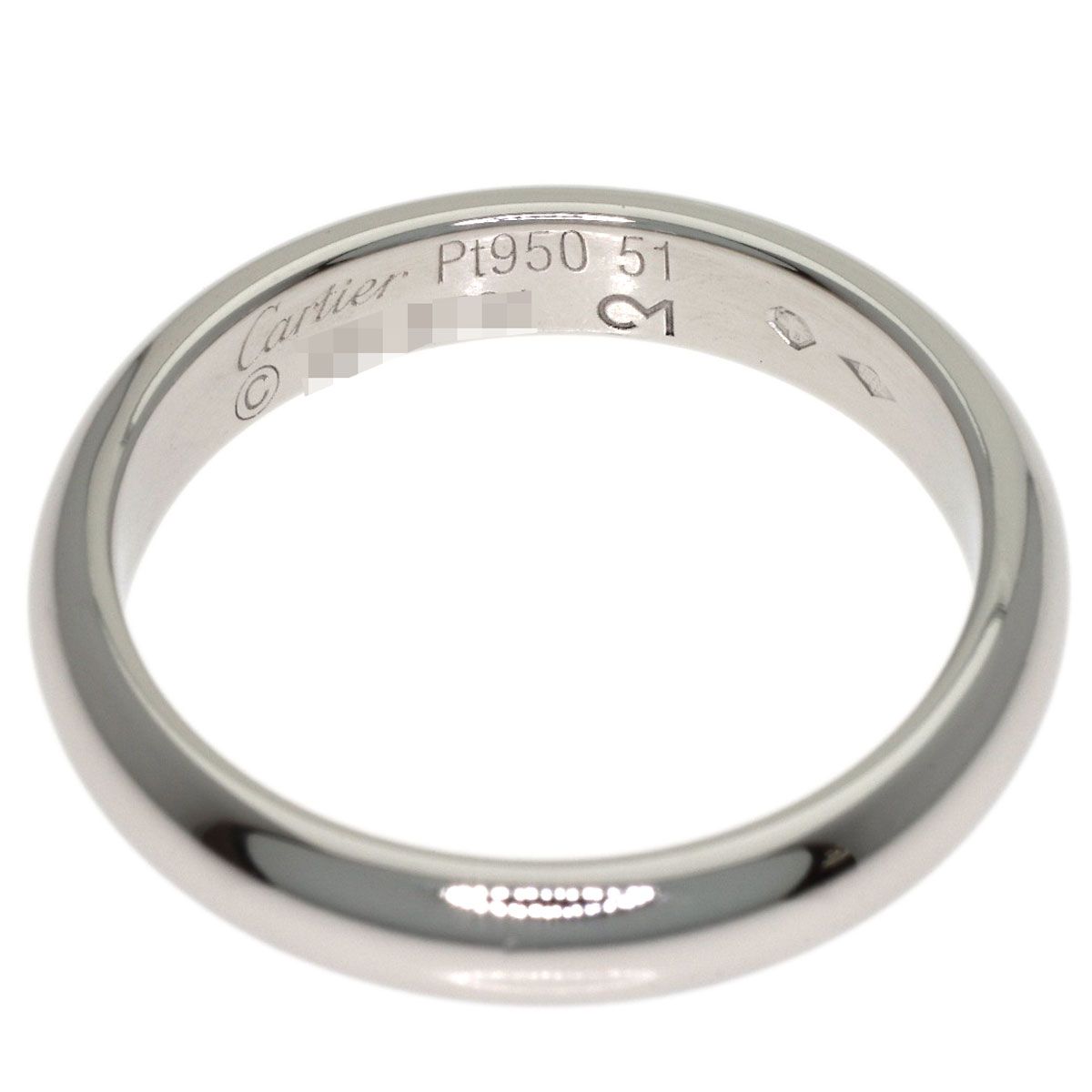 Cartier Ring #51 Pt950