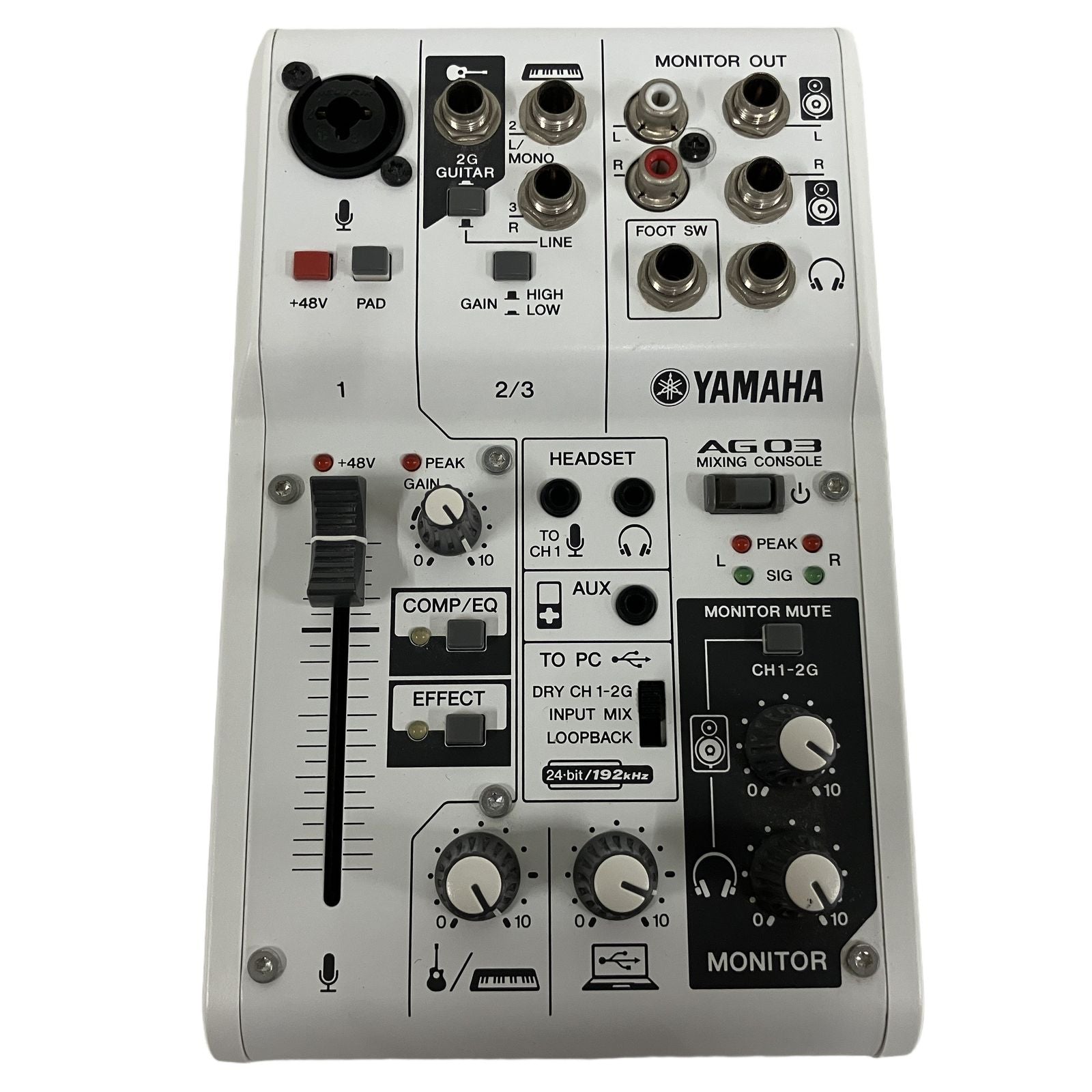 Analog Mixer Yamaha Ag03 Pc B11449217