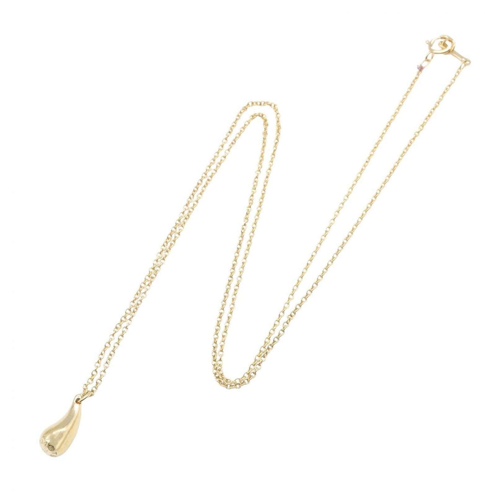 Tiffany Necklace Co 42.5 K18 Used A