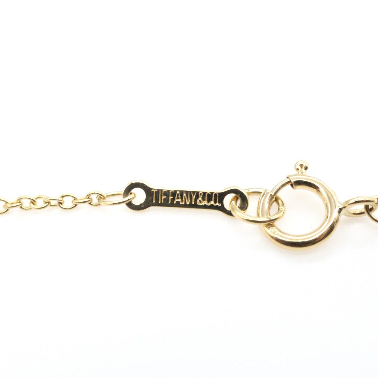 Tiffany Necklace Co 42.5 K18 Used A