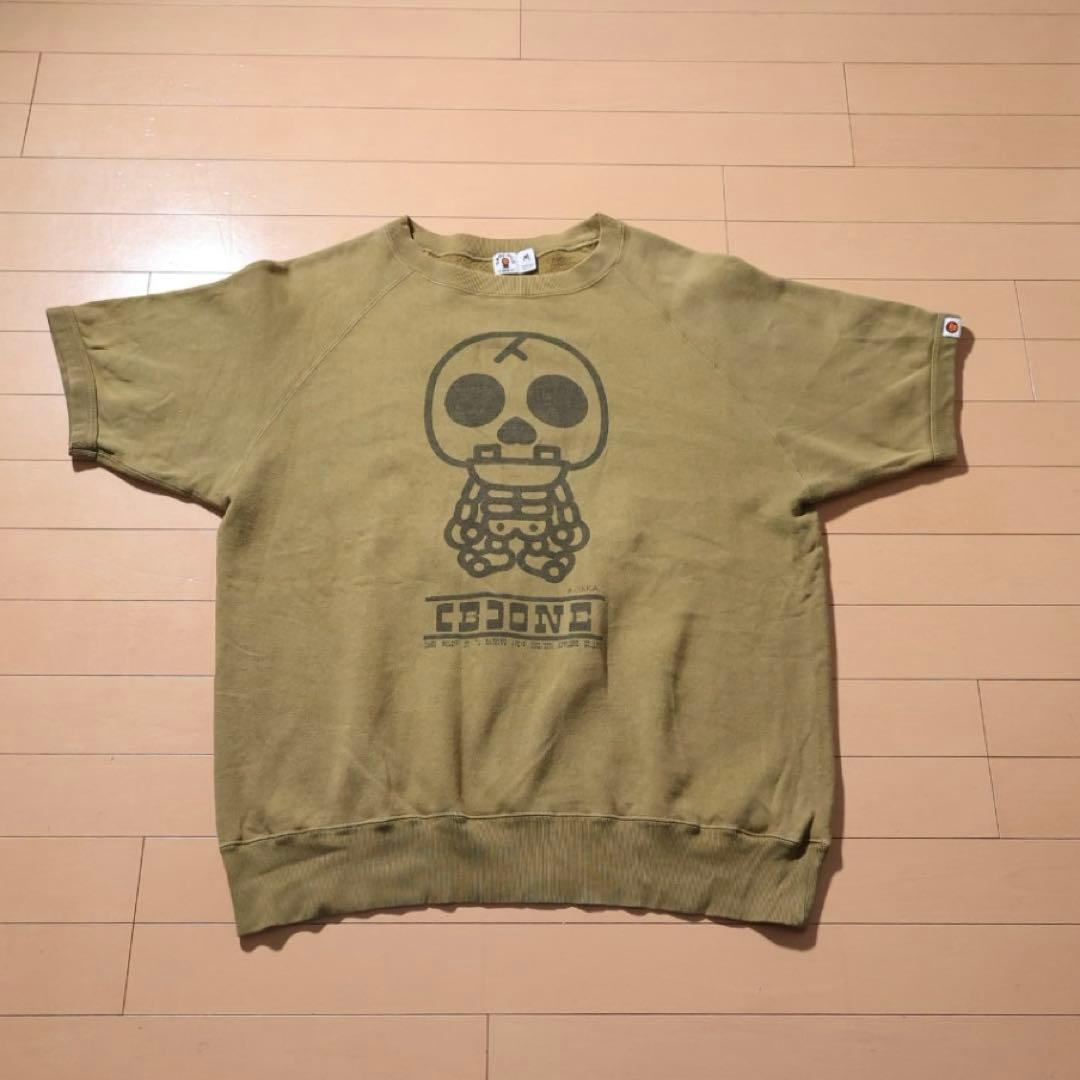 A Bathing Ape Trainer Sweatshirts 00S Nigo Bone M