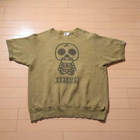 A Bathing Ape Trainer Sweatshirts 00S Nigo Bone M