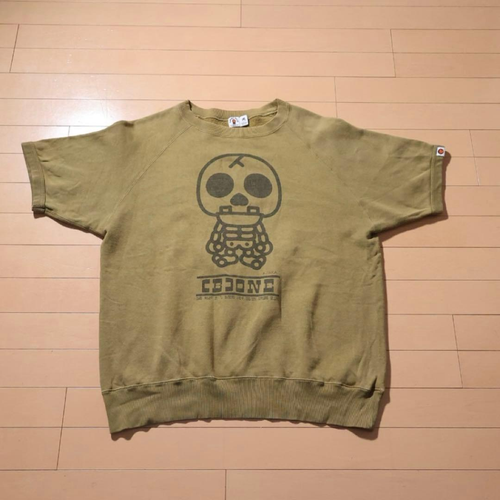 A Bathing Ape Trainer Sweatshirts 00S Nigo Bone M